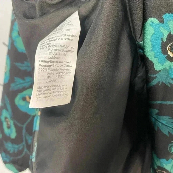 J.Crew Floral Peplum Peasant Cottage Core Top - Picture 6 of 6